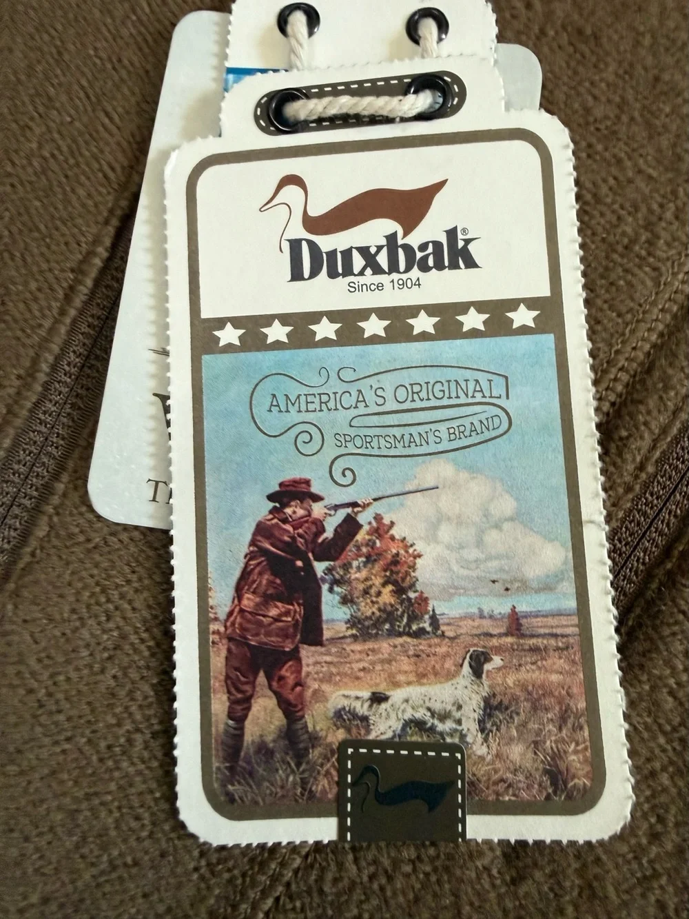 Duxbak North Wind Field Sweater Mens XXL 100% Wool Blaze Orange Hunting NWT